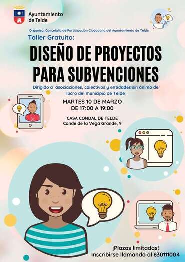 Cartel de la acción formativa (Foto TA)